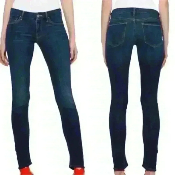 MOTHER The Looker Skinny Jeans in Flowers From The Storm Wash Size: 26 - Picture 1 of 9